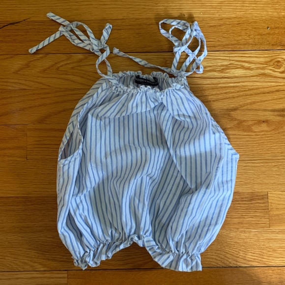 3/25$💓 Brandy Melville Shoulder Tie Crop Top - Picture 3 of 5